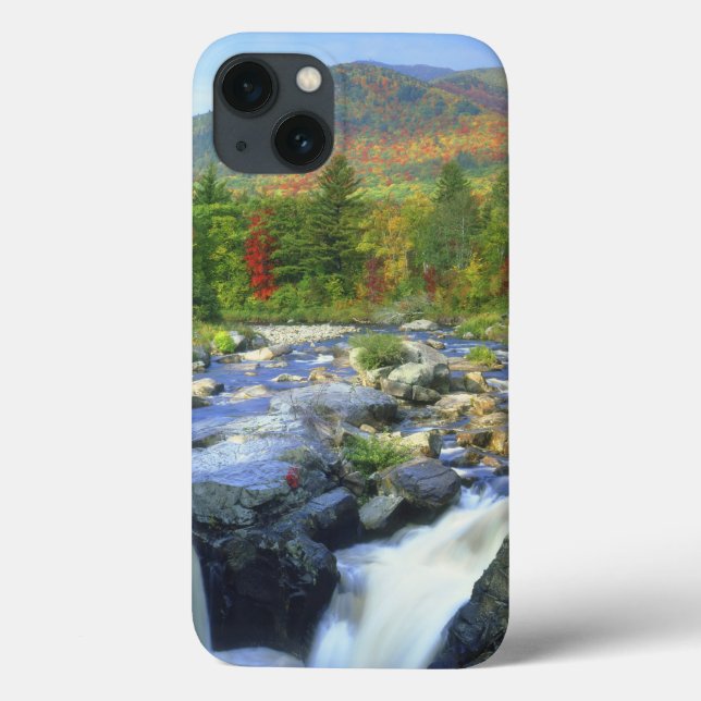 USA, New York. A waterfall in the Adirondack Case-Mate iPhone Case (Back)
