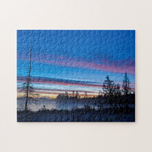 USA New York Adirondack Mountains Jigsaw Puzzle