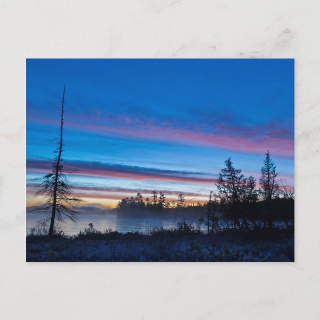 USA, New York, Adirondack Mountains Postcard (Front)