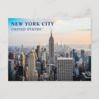 USA New York City Postcard
