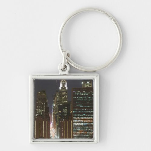 USA New York City View of Midtown with Keychain