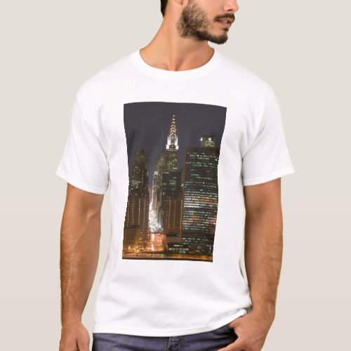 USA New York City View of Midtown with T_Shirt