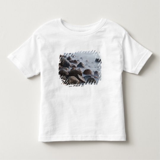 USA, New York, East Hampton. Ocean surf at Toddler T-shirt