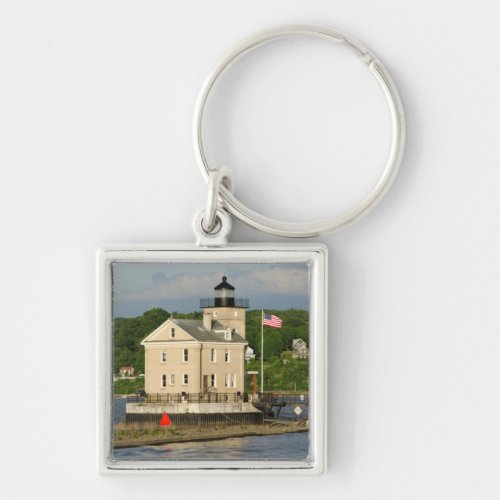 USA New York Kingston Hudson River Rondout Keychain