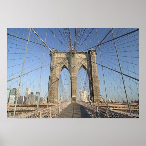 USA New York New York City Brooklyn 3 Poster