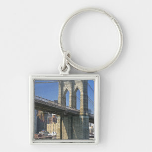 USA, New York, New York City. Brooklyn Bridge Keychain
