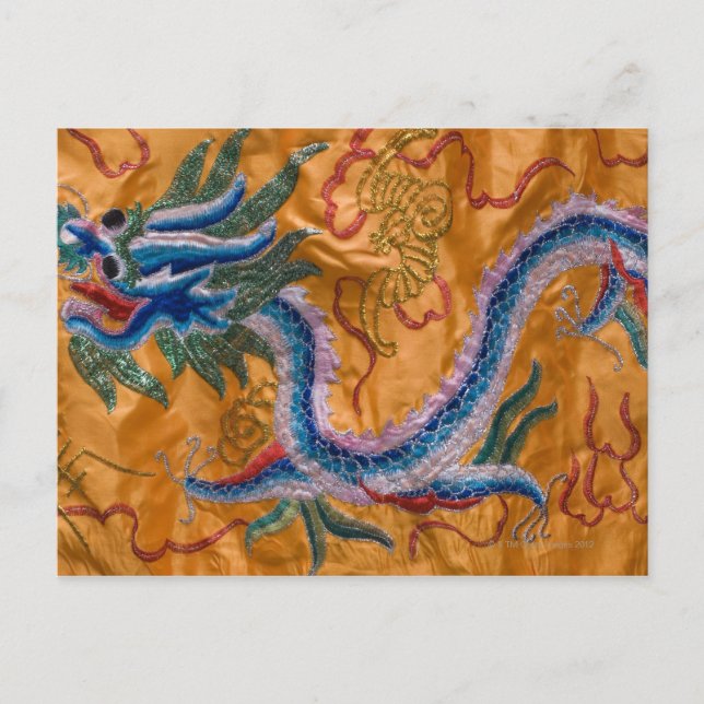 USA, New York, New York City, embroidered Postcard (Front)