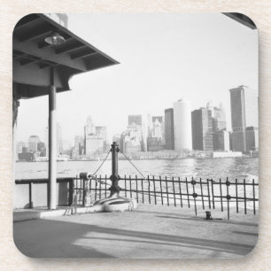USA, NEW YORK: New York City Lower Manhattan Drink Coaster