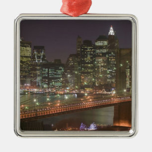 USA, New York, New York City, Manhattan: 11 Metal Ornament