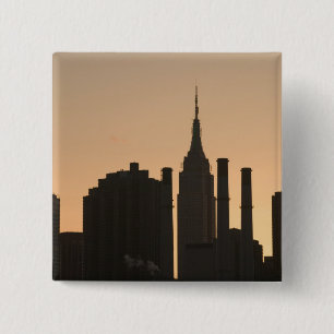 USA, New York, New York City, Manhattan: 23 Pinback Button