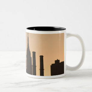 USA, New York, New York City, Manhattan: 23 Two-Tone Coffee Mug