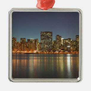 USA, New York, New York City, Manhattan: 24 Metal Ornament
