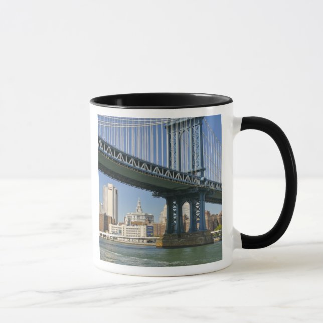 USA, New York, New York City. Manhattan Bridge Mug (Right)