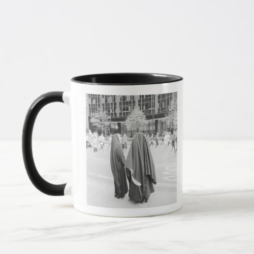 USA NEW YORK New York City Nuns Watching NYC Mug