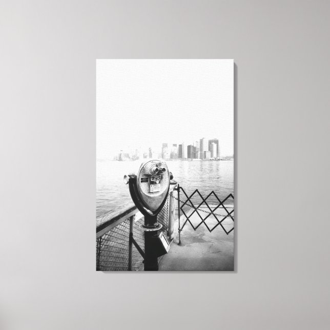 USA, NEW YORK: New York City Scenic Viewer Canvas Print (Front)