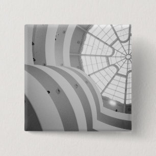 USA, New York, New York City: The Guggenheim 3 Pinback Button
