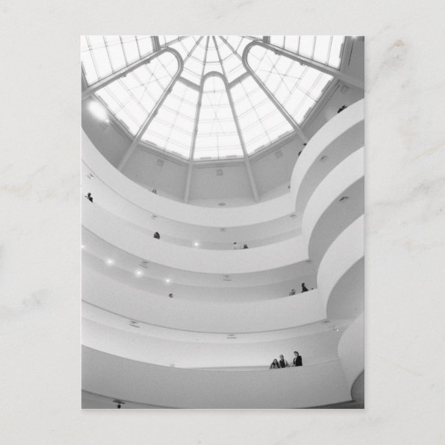USA, New York, New York City: The Guggenheim Postcard (Front)