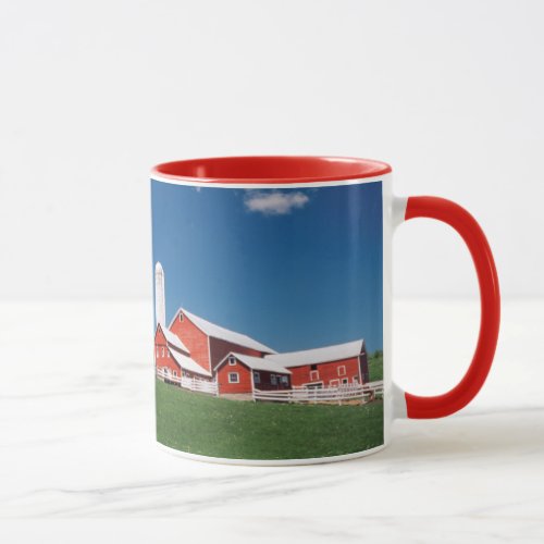 USA New York Sharon Springs Farm Mug