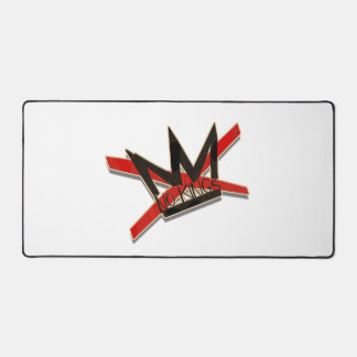 USA No Kings Protest Typography Statement Desk Mat