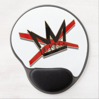 USA No Kings Protest Typography Statement Gel Mouse Pad