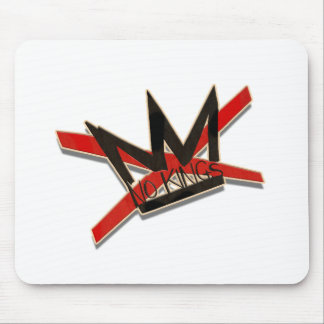 USA No Kings Protest Typography Statement Mouse Pad