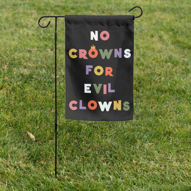 USA No Kings Save Democracy Garden Flag (In SItu)