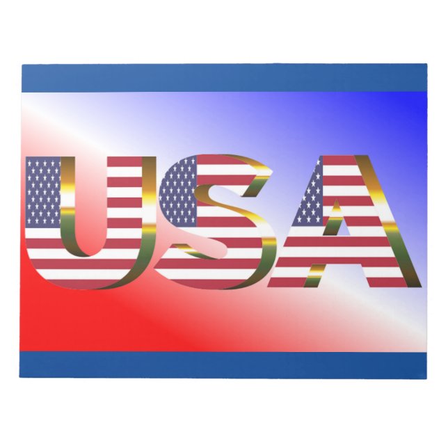 USA NOTEPAD (Front)