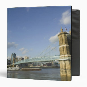 USA, Ohio, Cincinnati: Roebling Suspension 2 3 Ring Binder