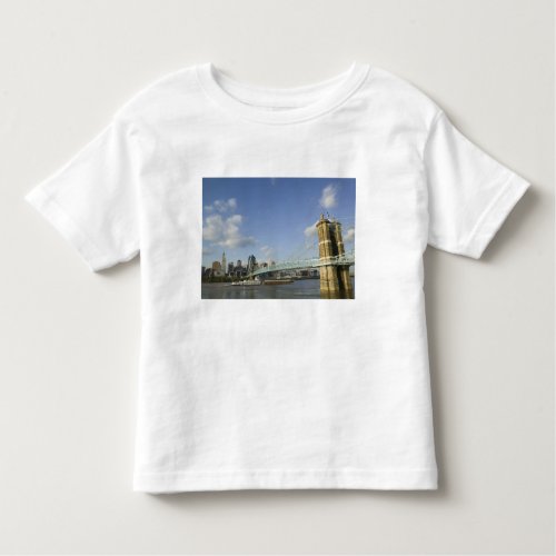 USA Ohio Cincinnati Roebling Suspension 2 Toddler T_shirt