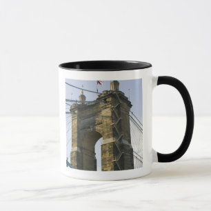 USA, Ohio, Cincinnati: Roebling Suspension Mug