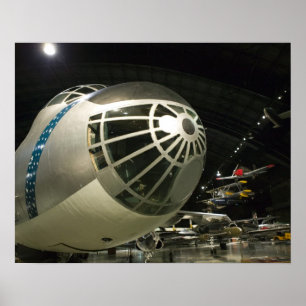 USA, Ohio, Dayton: US Air Force Museum and Poster