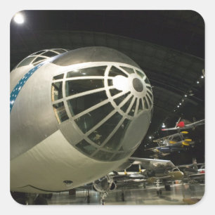 USA, Ohio, Dayton: US Air Force Museum and Square Sticker