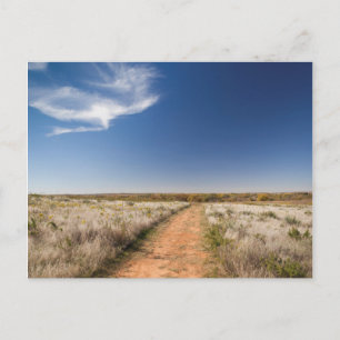 USA, Oklahoma, Black Kettle National Grasslands Postcard