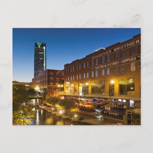 USA Oklahoma Oklahoma City Bricktown Postcard