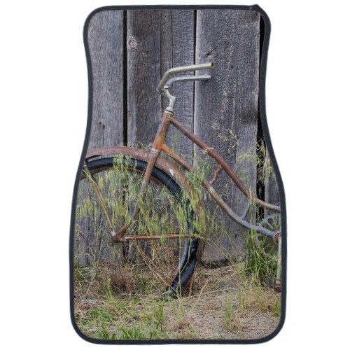 USA Oregon Bend A dilapidated old bike Car Mat