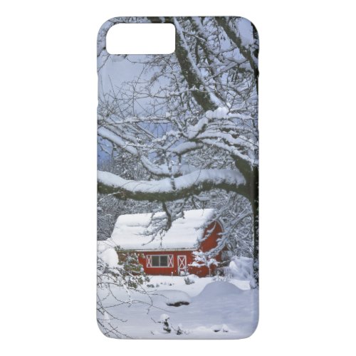 USA Oregon Clackamas County Fresh snow iPhone 8 Plus7 Plus Case