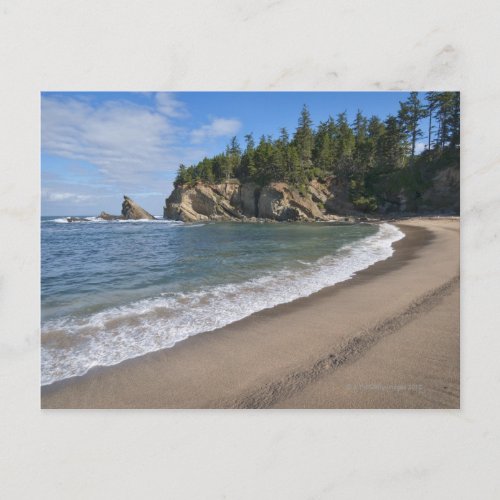 USA Oregon coastline Postcard