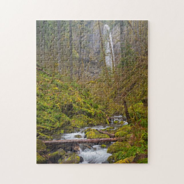 USA, Oregon, Columbia Gorge Jigsaw Puzzle (Vertical)