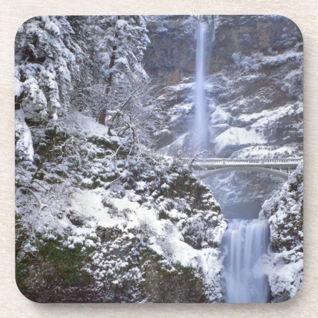 USA, Oregon, Columbia River Gorge Beverage Coaster (Front)