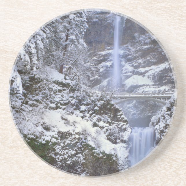 USA, Oregon, Columbia River Gorge Drink Coaster (Front)