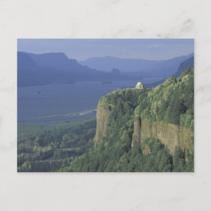 USA, Oregon, Columbia River Gorge NSA. View of Postcard