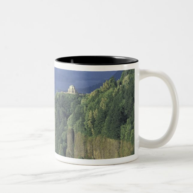 USA, Oregon, Columbia River Gorge NSA. View of Two-Tone Coffee Mug (Right)