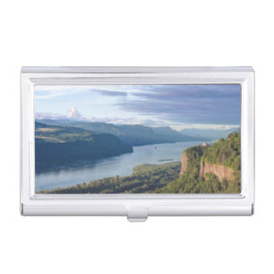 USA, Oregon, Columbia River Gorge, Vista House Business Card Holder
