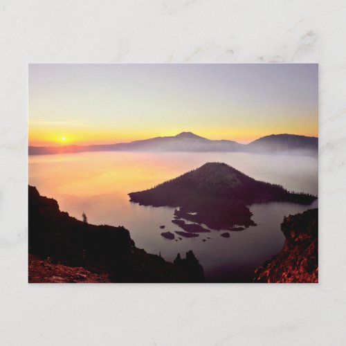 USA Oregon Crater Lake National Park 3 Postcard