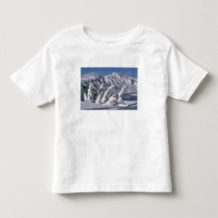 USA, Oregon, Crater Lake NP. Trees bow under the Toddler T-shirt