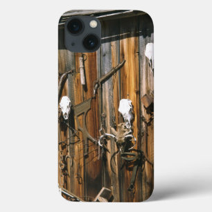 USA, Oregon, Harney County. Old livery stable iPhone 13 Case