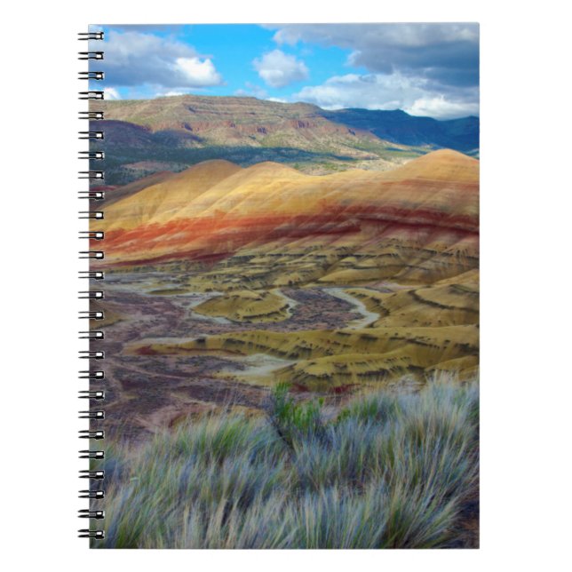 USA, Oregon. Landscape Of The Painted Hills Notebook (Front)