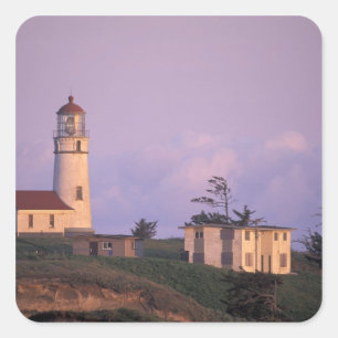 USA, Oregon, Port Orford Region, Cape Blanco Square Sticker