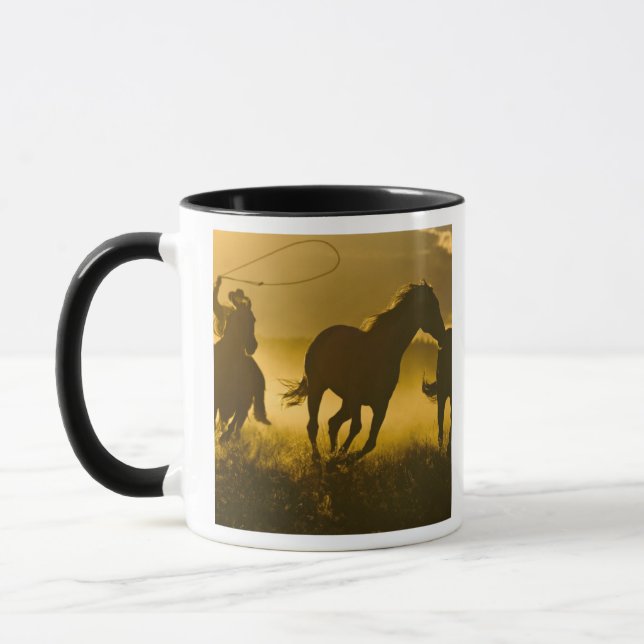 USA, Oregon, Seneca, Ponderosa Ranch. Mug (Left)