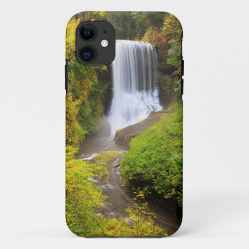 USA Oregon Silver Falls State Park 3 iPhone 11 Case